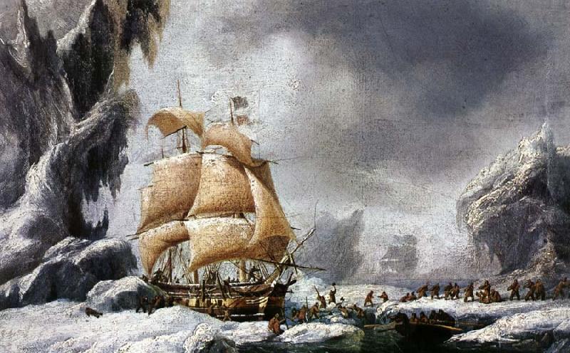 unknow artist To sjoss each fire and ice varre enemies an nagonsin stormar,vilket Urville smartsamt was getting go through the 9 Feb. 1838 oil painting picture